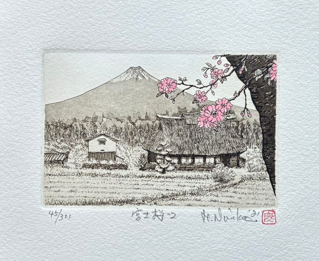 - Fuji Zakura 2  (Cherry Blossoms and Mt. Fuji 2 ) -