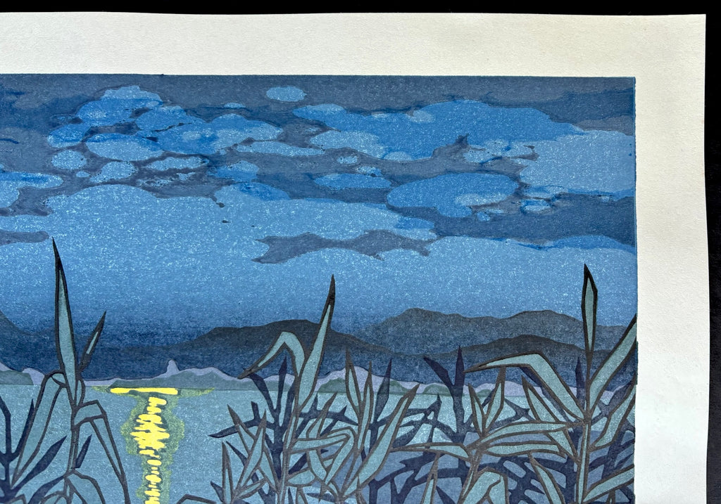 - Katata Shugetsu - Shin Ohmi Hakkei   (Autumn Moon at Katata, New Eight Views of Ohmi)