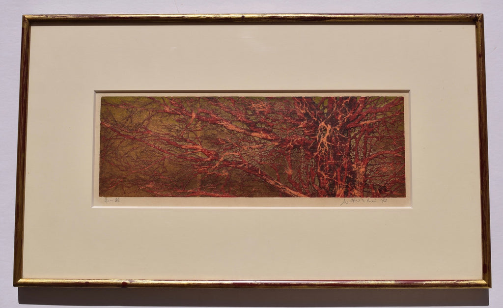 Red branches - SAKURA FINE ART