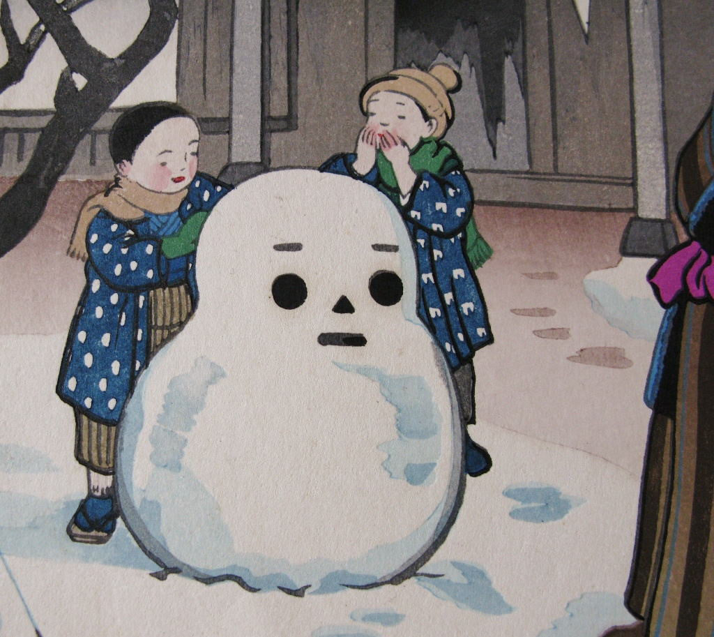 A Snow Man - SAKURA FINE ART