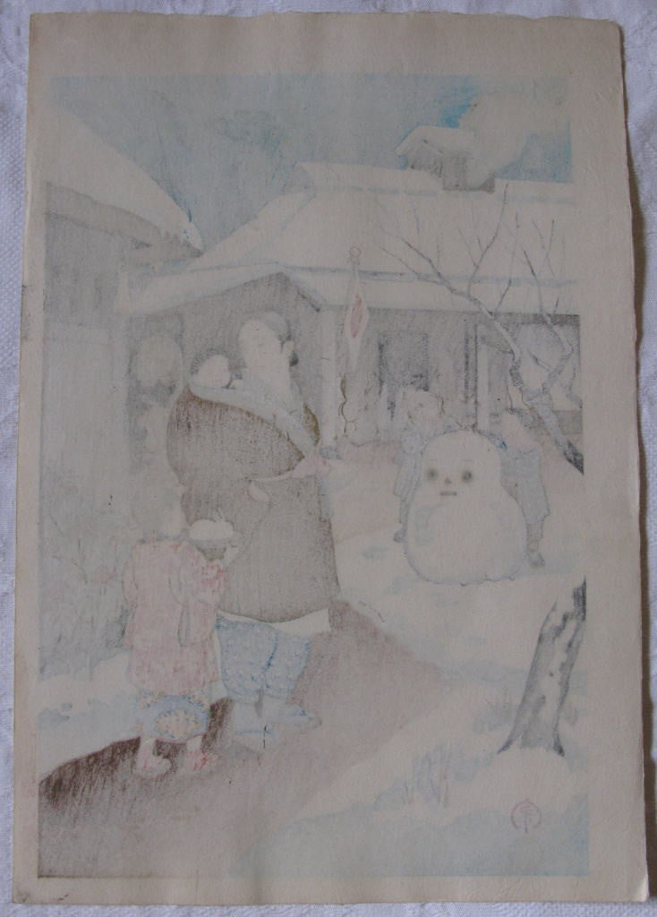 A Snow Man - SAKURA FINE ART
