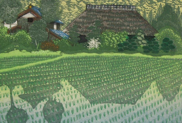 木版画 山高登（Yamataka Noboru）三方五湖-春 71/100 木版画 山高登（Yamataka Noboru）三方五湖-春 71/100 - メルカリ