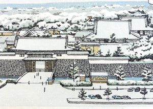 - Nijo-jo (Nijo Castle in Snow, Kyoto) -