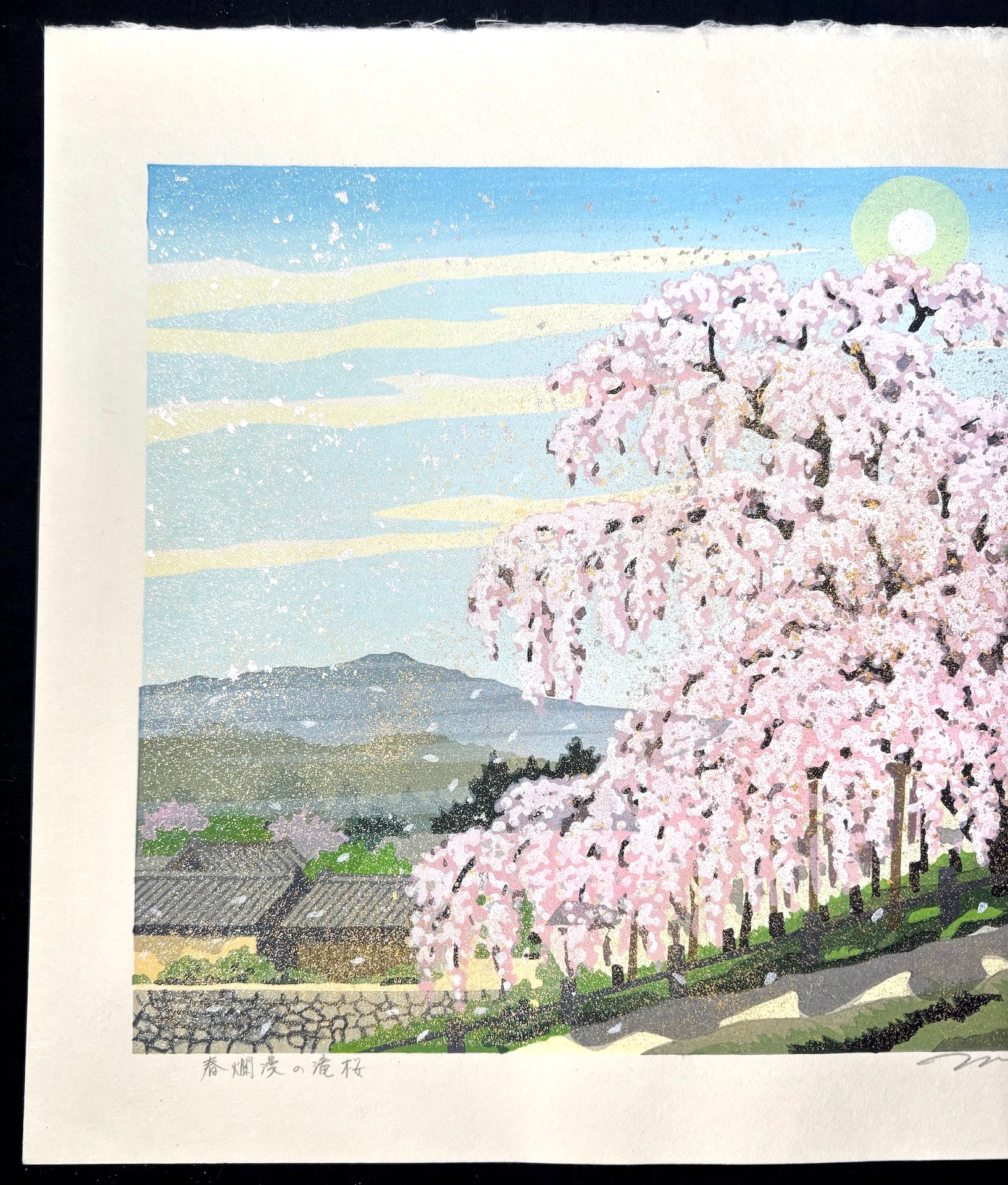 - Haru-ranman no Takizakura (Waterfall Cherry Tree in Spring) -