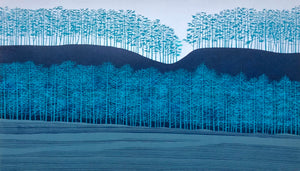 - Hirogaru kigi, Ao (Stretch of Trees - Blue) -