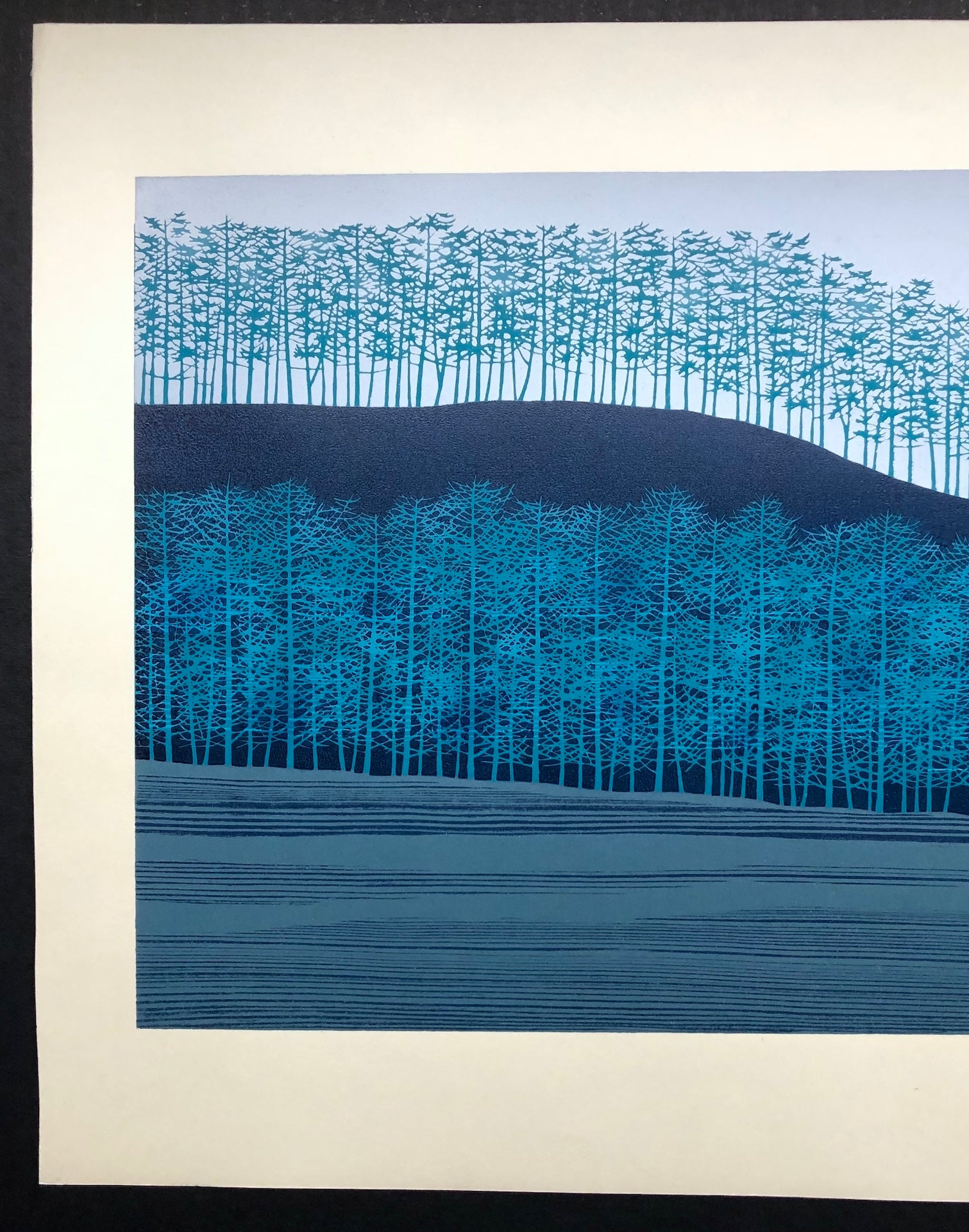 - Hirogaru kigi, Ao (Stretch of Trees - Blue) -