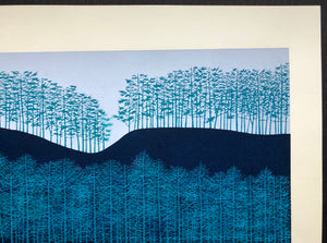 - Hirogaru kigi, Ao (Stretch of Trees - Blue) -