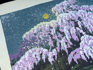 - Miharu Takizakura (Miharu Waterfall Cherry Tree at Night) -