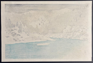 - Fuyu no Mogami-gawa (Winter on the Mogami River) -