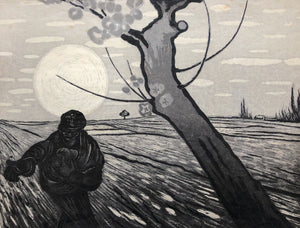 - Tane Maku Hito (The Sower - Van Gogh) , 1959 -