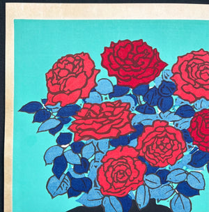 - Red Roses in a Vase - Limited Edition