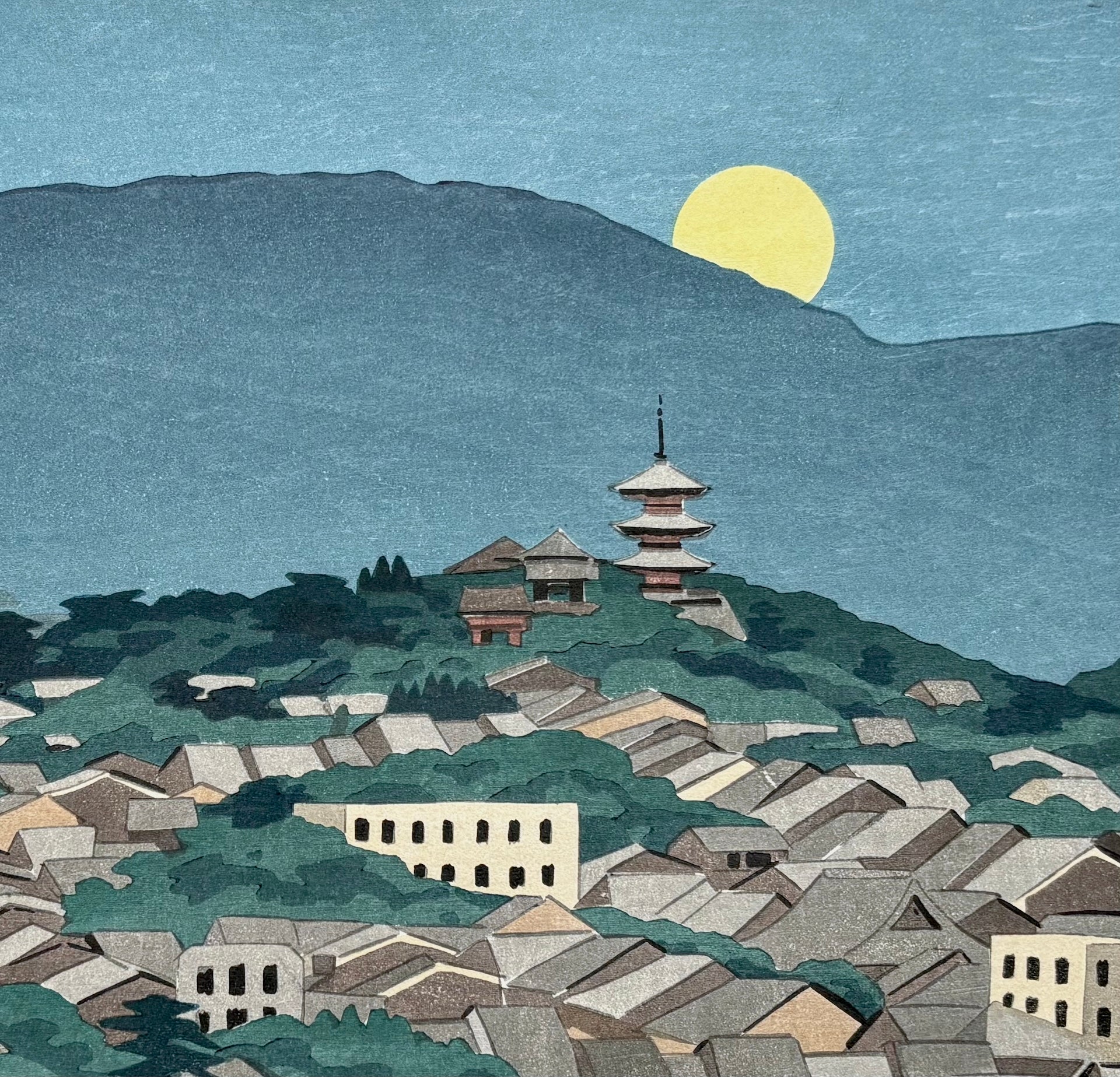 - Higashiyama Tenbo (View of Higashiyama, Kyoto),  First edition -