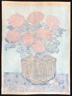 - Red Roses in a Vase - Limited Edition