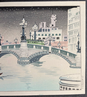 - Nihonbashi (A Snowy Scene of Nihonbashi Bridge, Tokyo) -