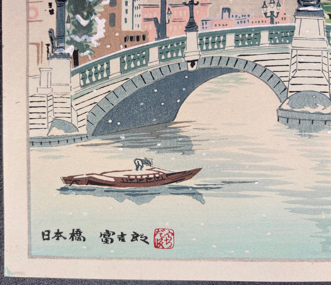 - Nihonbashi (A Snowy Scene of Nihonbashi Bridge, Tokyo) -