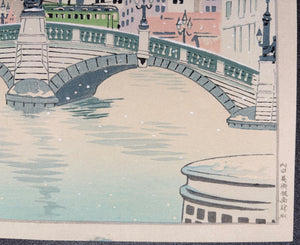 - Nihonbashi (A Snowy Scene of Nihonbashi Bridge, Tokyo) -