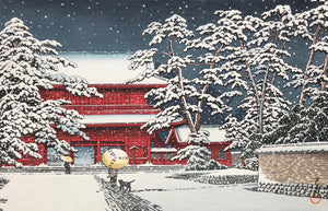 - Yuki no Zojoji (Zojo-ji Temple in Snow) -