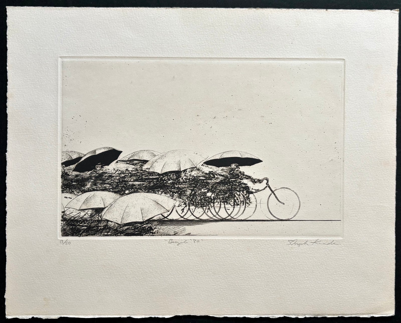 - Bicycle '80 - Shigeki Kuroda - SAKURA FINE ART