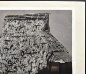 - Warayane, Kuro (Thatched Roof, Black) -