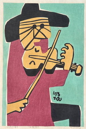 - Violin-hiki (Violinist), 1973 -