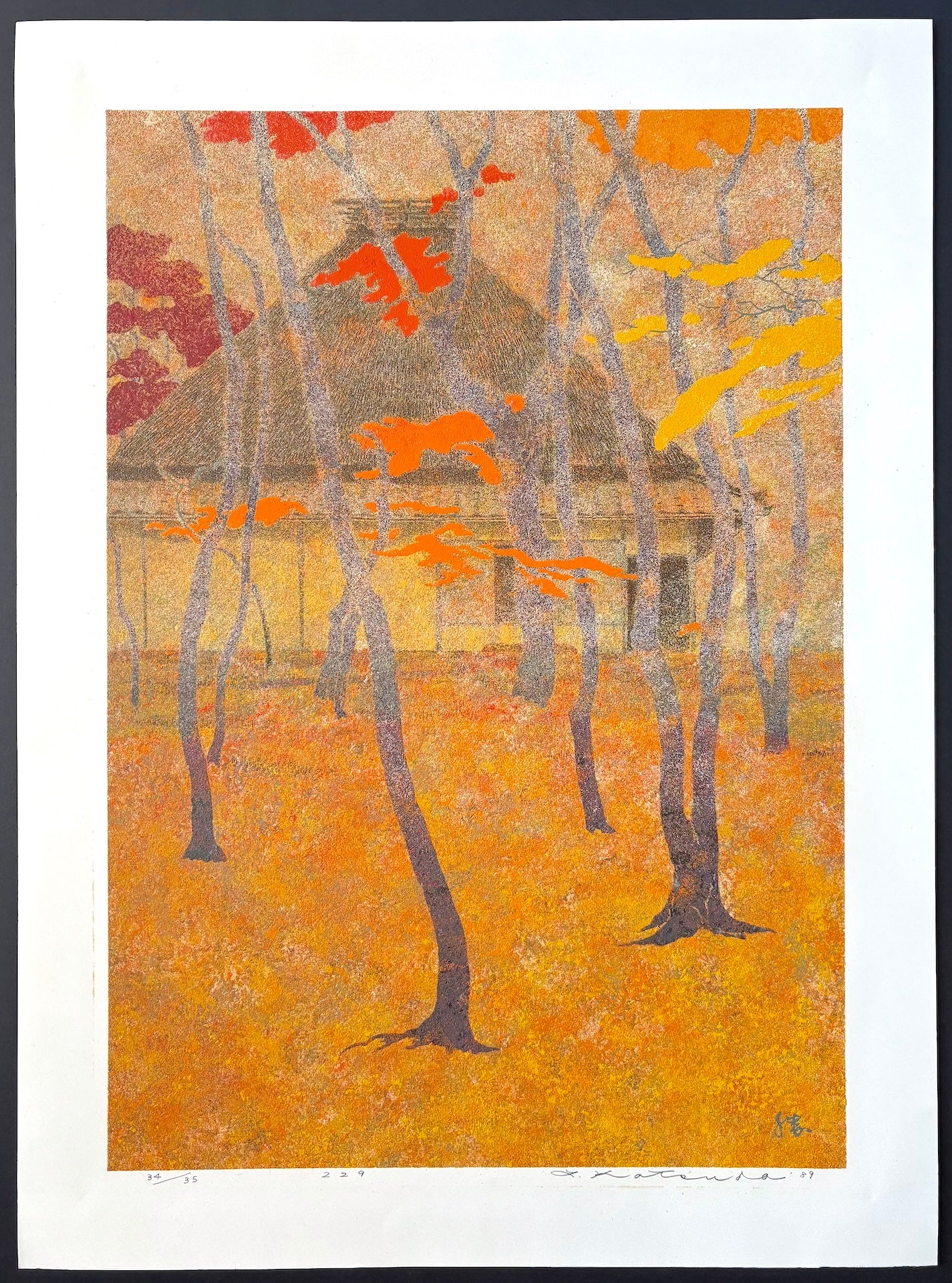 - Gio-ji Temple in Autumn -