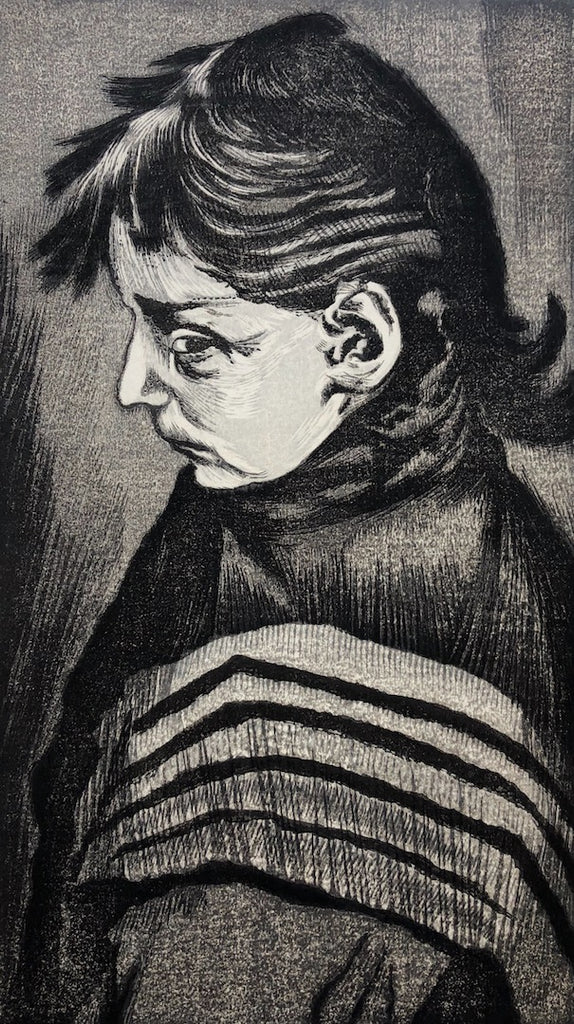 - Girl with Shawl, Half-Figure - Van Gogh, 1960 -