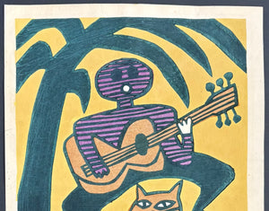 - Guitar wo hiku Neko to Shakushi (Everybody Playing Guitar), 1979 -