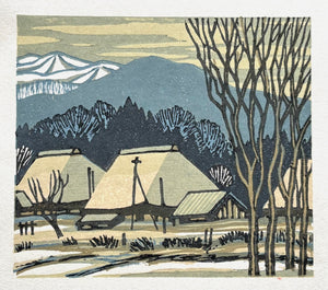 - Mountain Village in Winter -