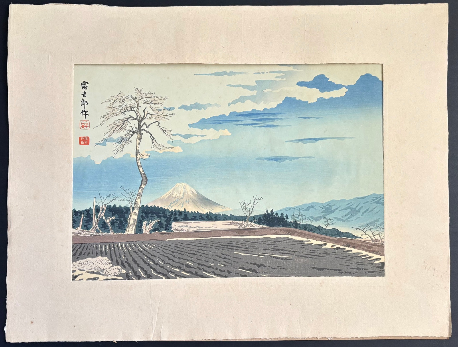 - Fujimi Kogen no Fuji (Mt. Fuji from Fujimi Highlands, from the series Thirty-six Views of Mt. Fuji)