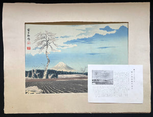 - Fujimi Kogen no Fuji (Mt. Fuji from Fujimi Highlands, from the series Thirty-six Views of Mt. Fuji) -