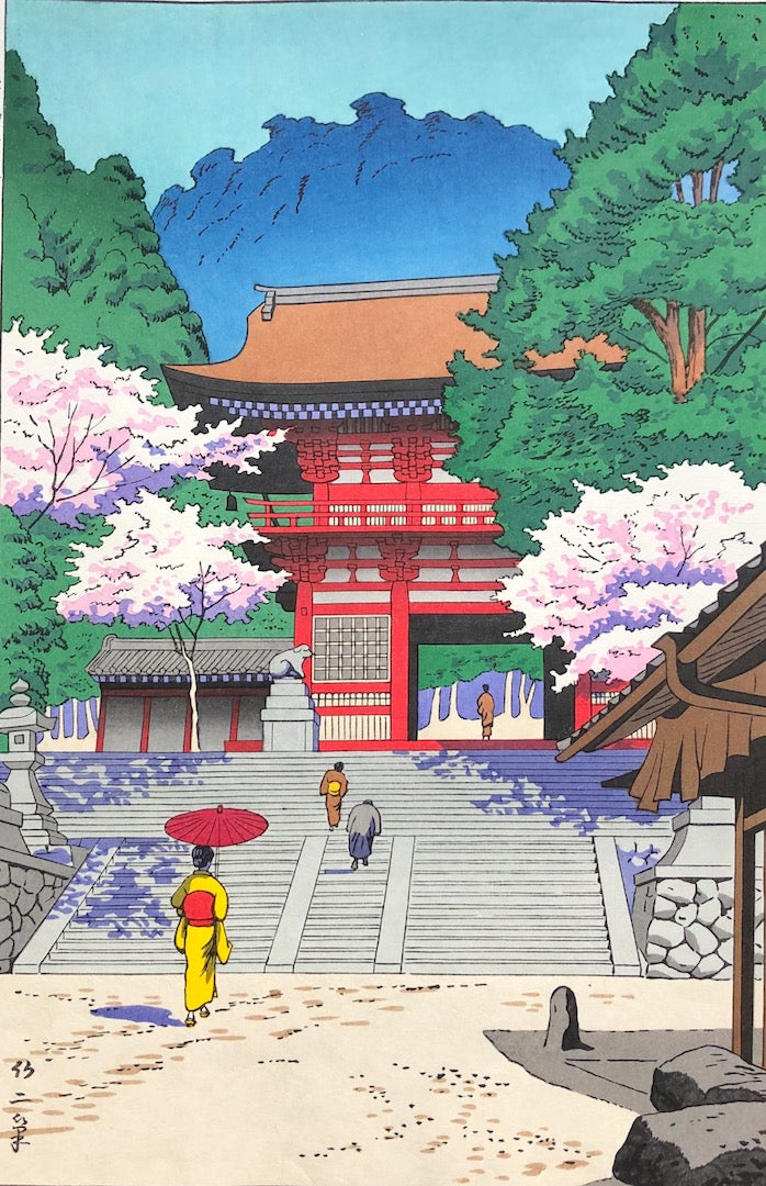 - Kuramadera Haruiro  (SPRING IN KURAMA TEMPLE) -