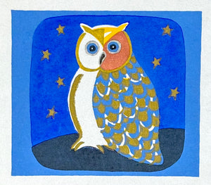 - Owl and Stars -