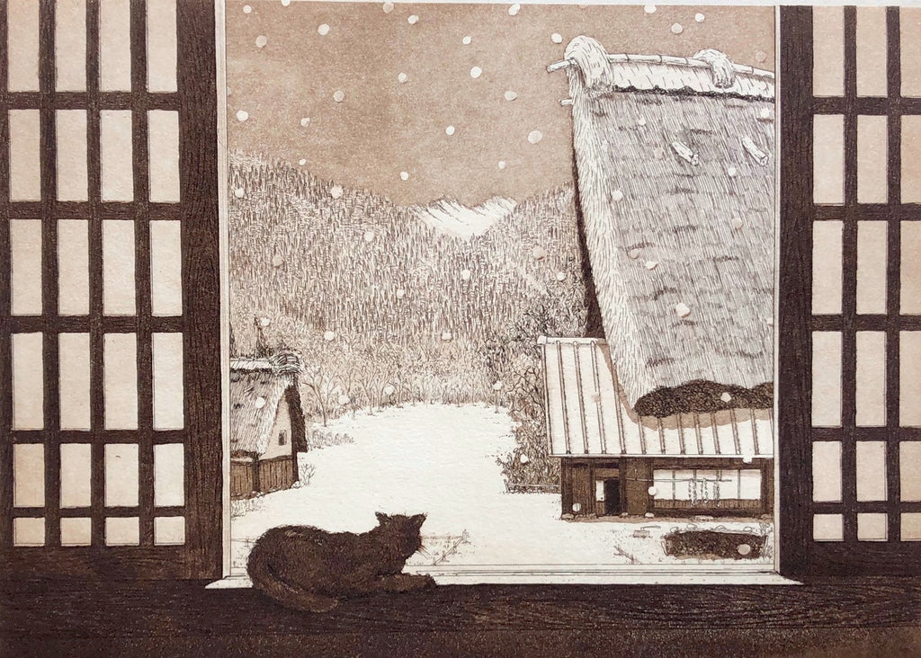 - Koyuki (Cat in Light Snow) -