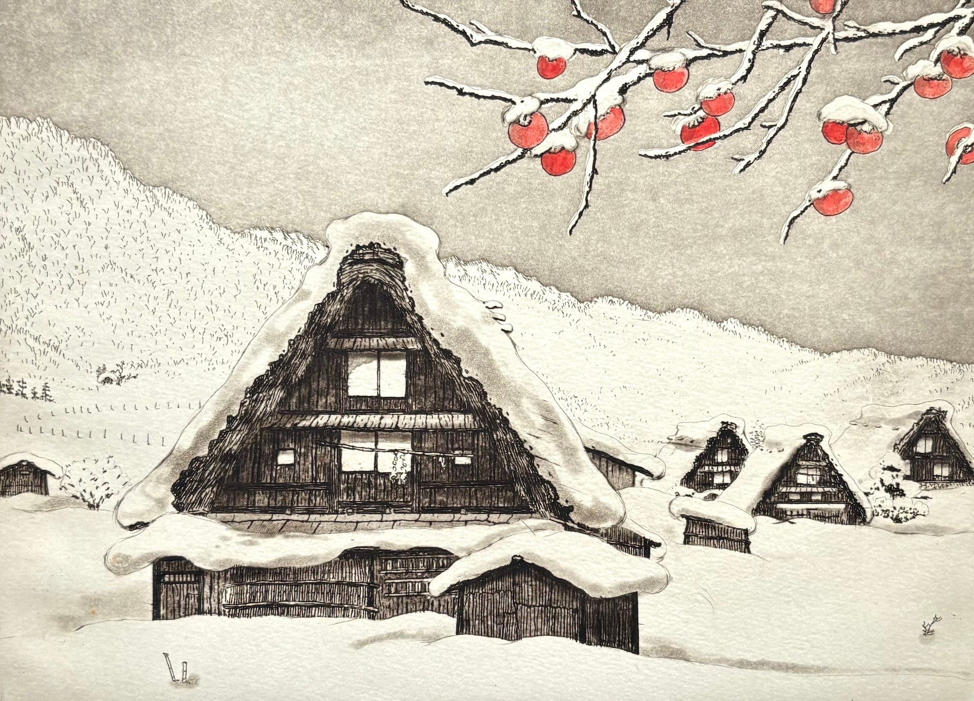 -  Shirakawago no Fuyu 2 (Shirakawa Village at Winter 2) -