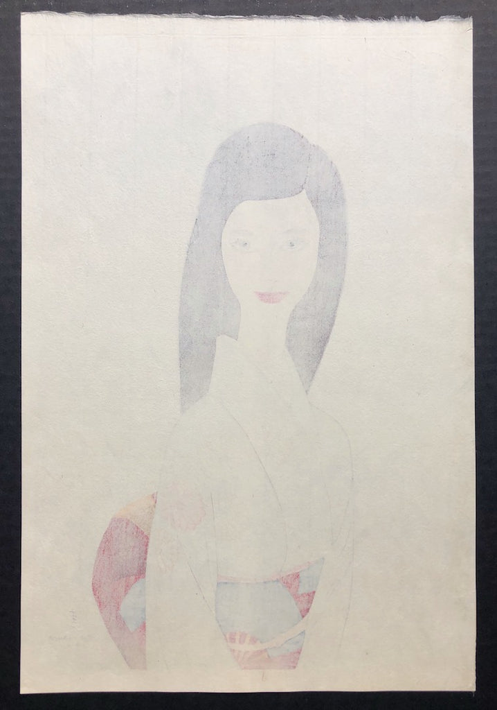 - Kiku no Shiratsuyu (Modern beauty in Kimono, Chrysantemum) -