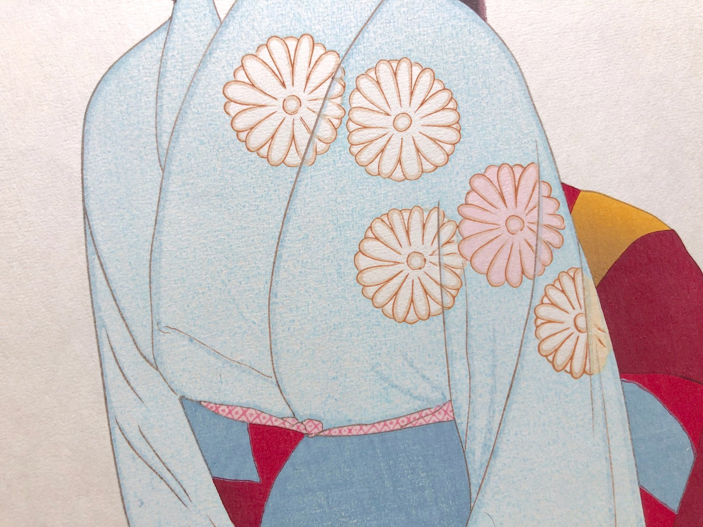 - Kiku no Shiratsuyu (Modern beauty in Kimono, Chrysantemum) -