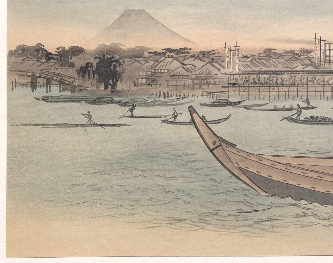 - Fuji Jū-Nikei no uchi, Ryogoku-bashi Shita (Under the Ryogoku-bashi Bridge, From Twelve Views of Mt. Fuji) -