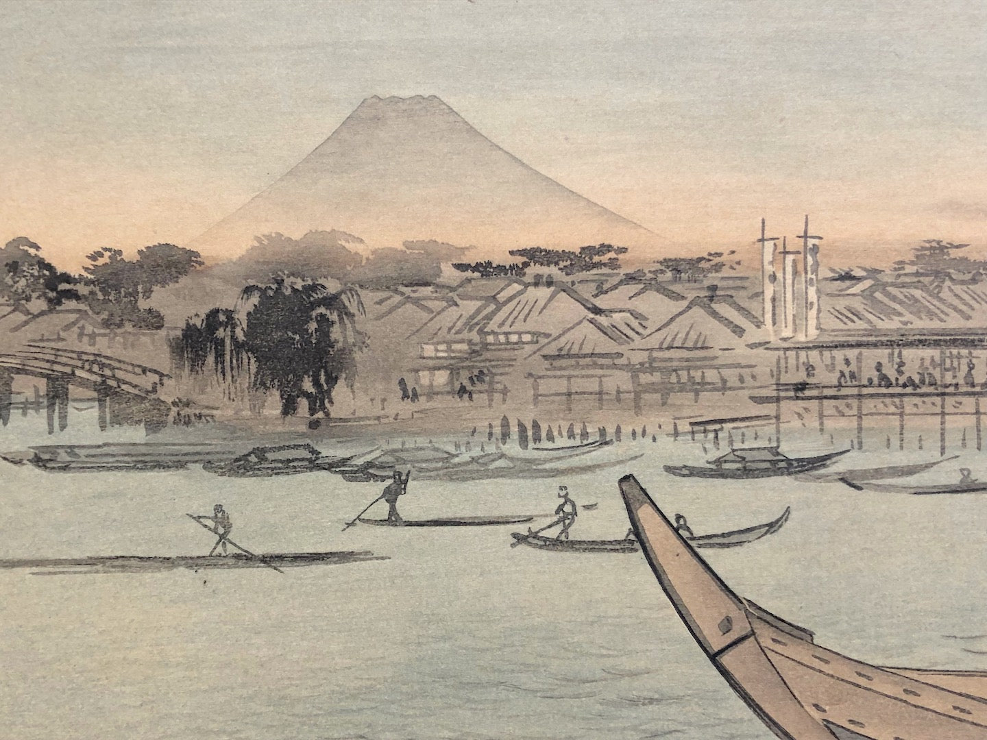 - Fuji Jū-Nikei no uchi, Ryogoku-bashi Shita (Under the Ryogoku-bashi Bridge, From Twelve Views of Mt. Fuji) -