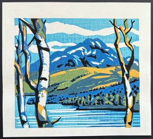 - Early Spring at Lake Shirakaba -