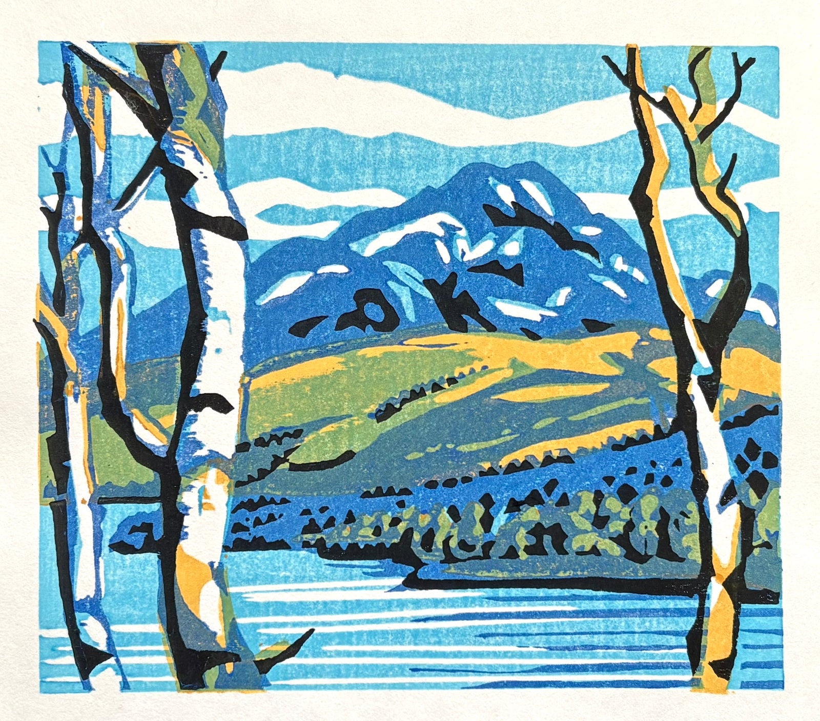 - Early Spring at Lake Shirakaba -