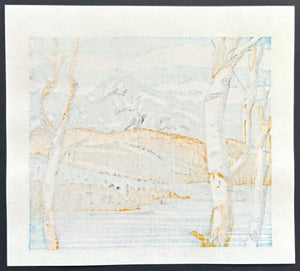 - Early Spring at Lake Shirakaba -