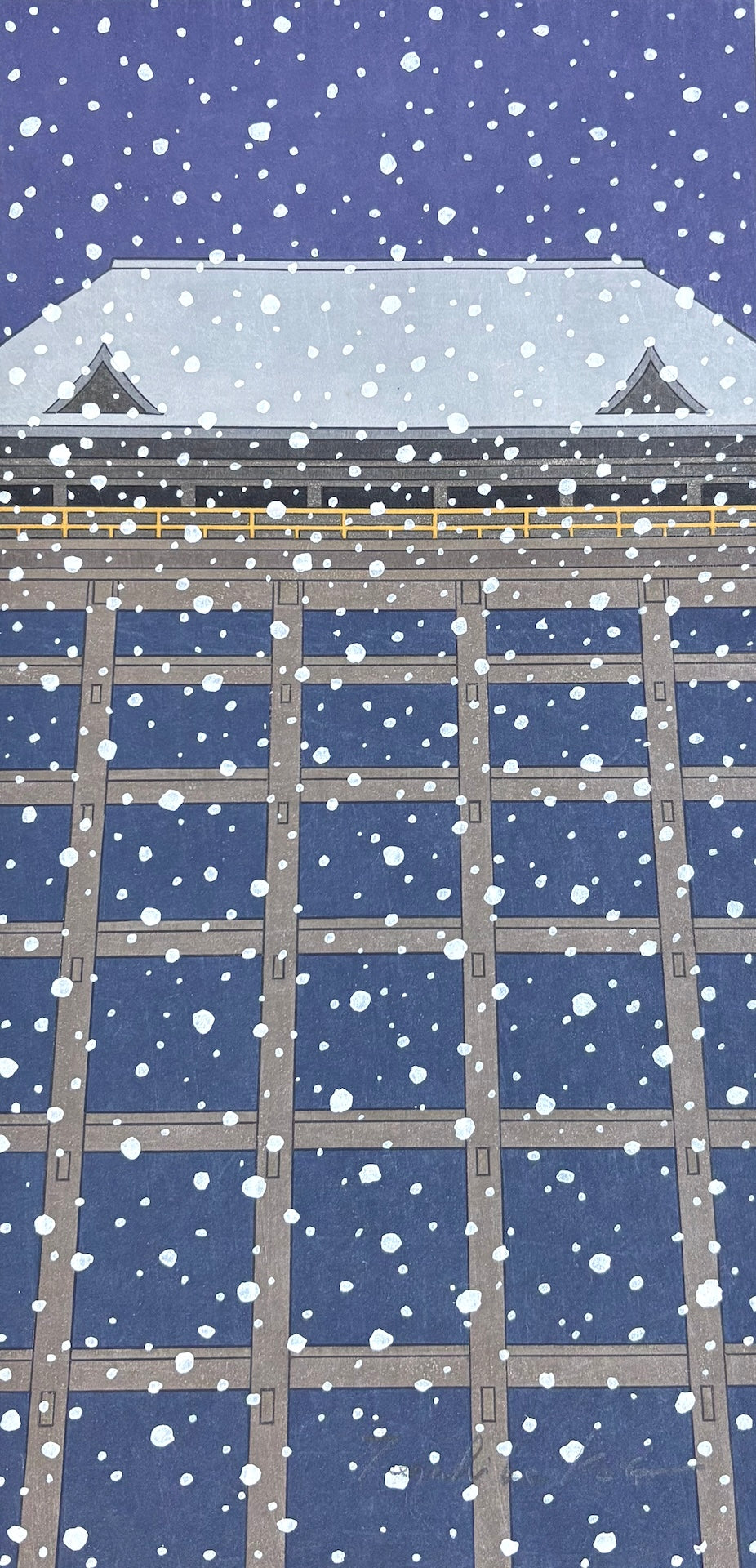 - Yuki butai (Kiyomizu Temple in Snow) -