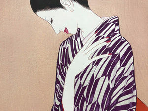 - Yagasuri  (Modern beauty in Yagasuri Kimono)