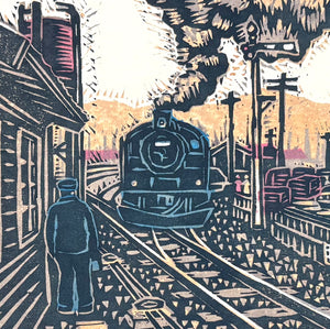 - Locomotive at Kabe Station, Hiroshima -