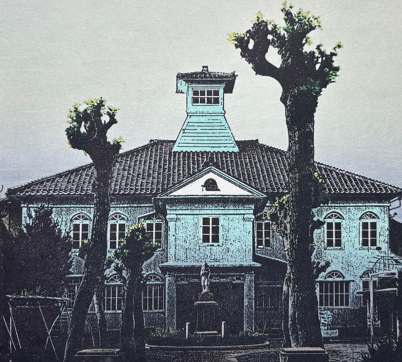 - Rōsha no aru Fūkei (Scene of the Green Building), 1980 -