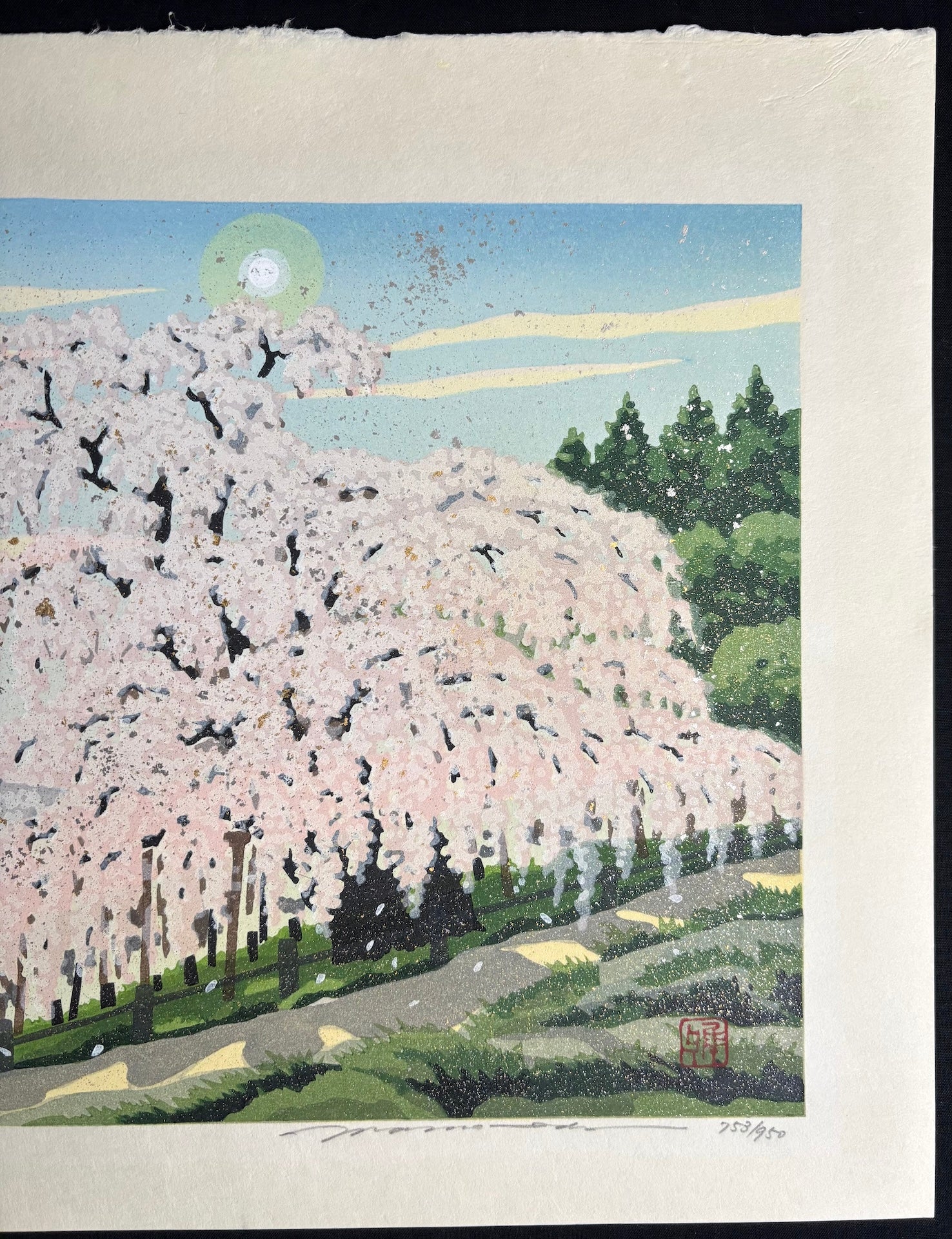 - Haru-ranman no Takizakura (Waterfall Cherry Tree in Spring) -