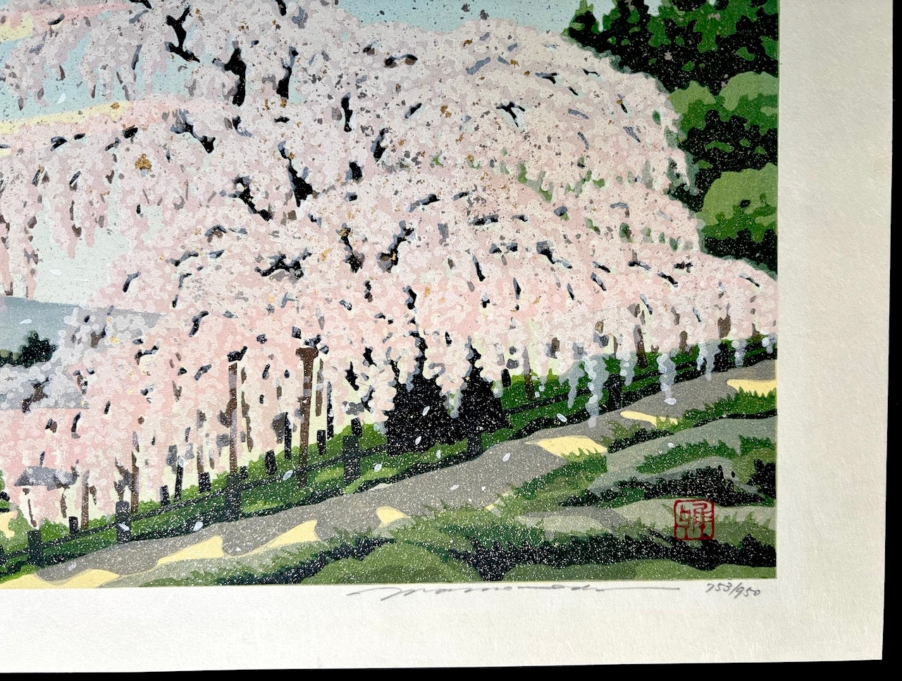 - Haru-ranman no Takizakura (Waterfall Cherry Tree in Spring) -