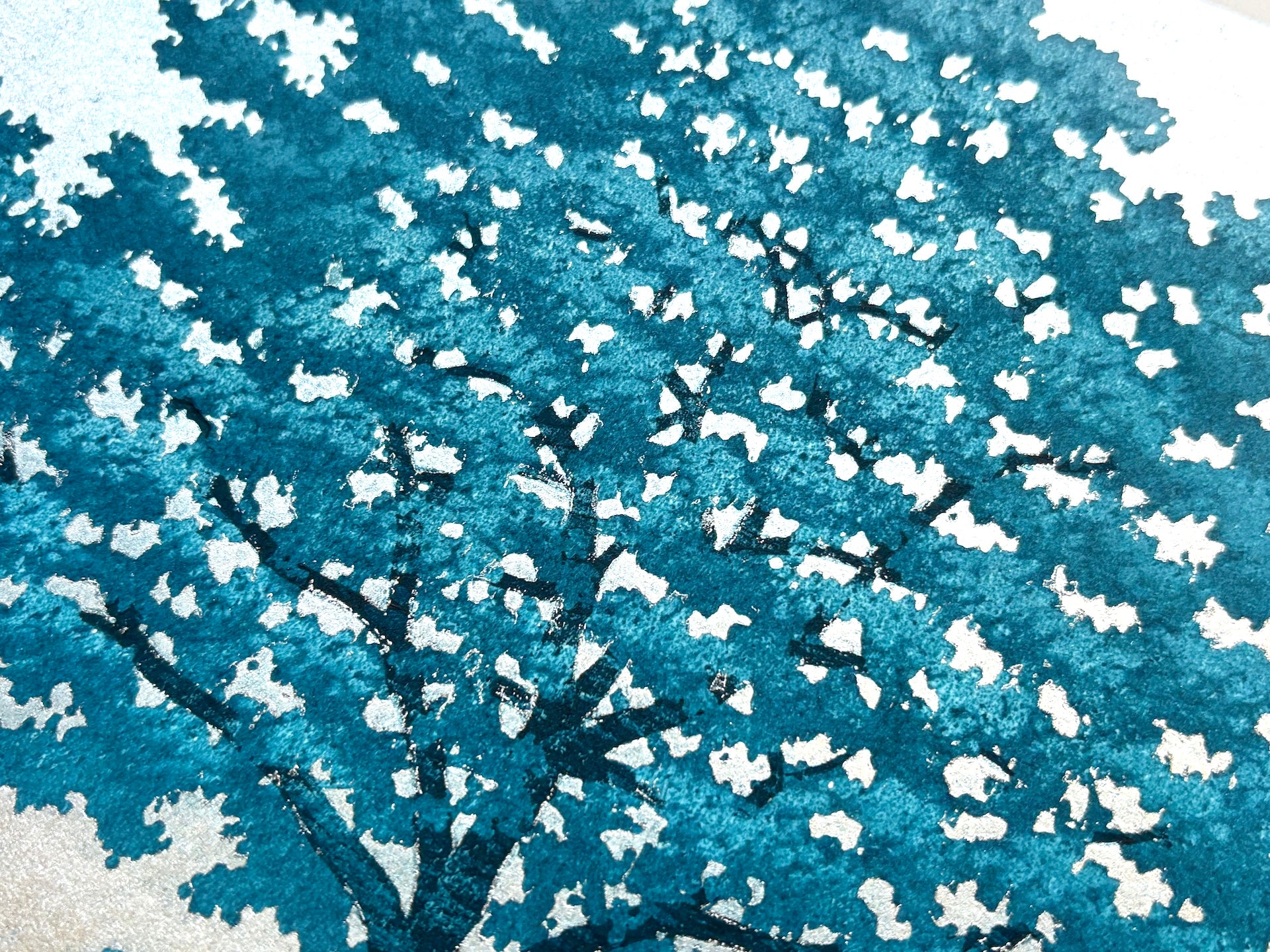 - Blue Tree -