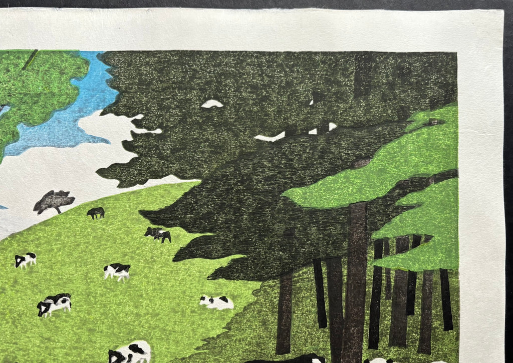 - Ryokuin (Cows in a Green Field) -