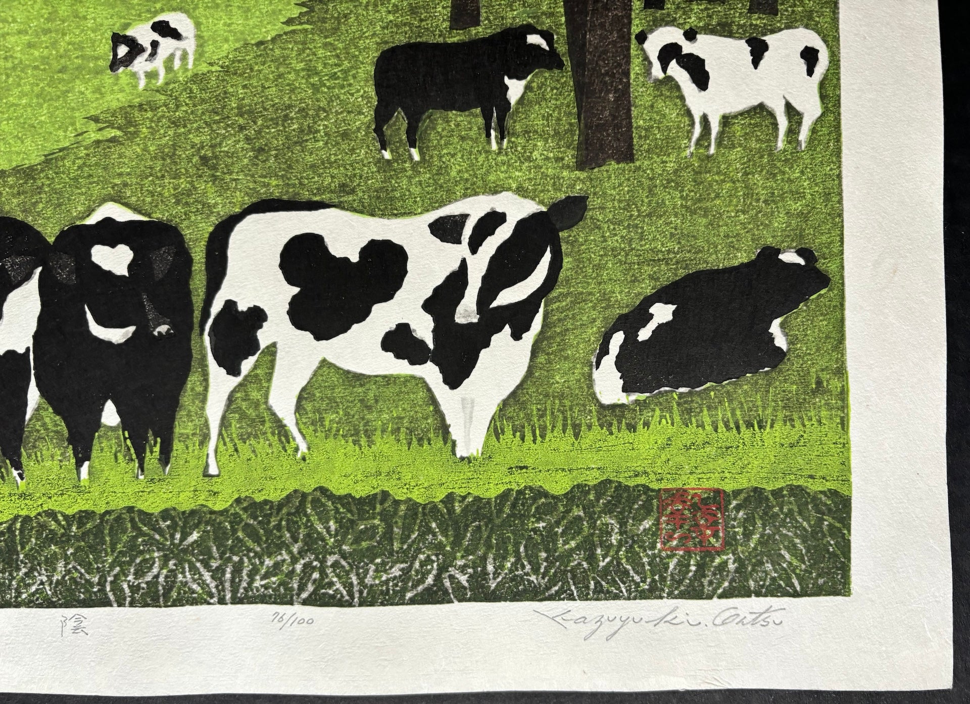 - Ryokuin (Cows in a Green Field) -